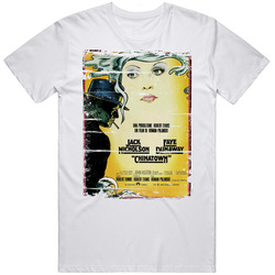 Chinatown  Classic Movie Poster Aged Look Unisex Cotton Tee Classic T Shirt