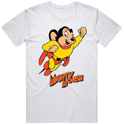 Mighty Mouse Hot Style Unisex Cotton Tee Classic T Shirt