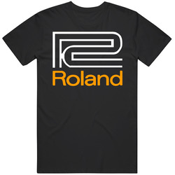 T-Shirt Roland Keyboard Vintage Music Synthesizer Mens Tee Size S To 6XL Unisex Cotton Tee Classic T Shirt