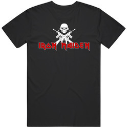 Iron Maiden White 2512 Unisex Cotton Tee Classic T Shirt