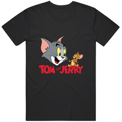 Tom and Jerry Cartoon T Shirt Adult Unisex 01 Unisex Cotton Tee Classic T Shirt