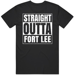 Straight Outta Fort Lee High School Funny Graduation Parody Unisex Cotton Tee Classic T Shirt