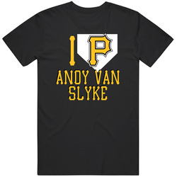 I Heart Andy Van Slyke Pittsburgh Baseball Player Fan Unisex Cotton Tee Classic T Shirt