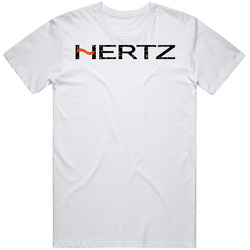 Hertz Audio Automobile Car Truck Motorcycle Auto Parts Cool Distressed Style Brand Logo Emblem Unisex Cotton Tee Classic T Shirt