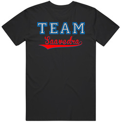 Team Saavedra Custom Graphic Sports Last Name Family Reunion Unisex Cotton Tee Classic T Shirt