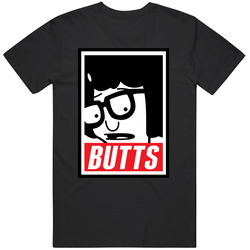 Bob's Burgers T-shirt Tina Butts Tee Unisex Cotton Tee Classic T Shirt
