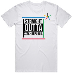 Straight Outta Czech Republic Pyeongchang 2018 Winter Olympics Unisex Classic T Shirt