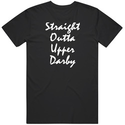 Straight Outta 19082 Upper Darby Pa Nwa Zip Code Hip Hop Parody Unisex Classic T Shirt