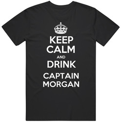 Captain Morgan Keep Calm Drinking Cool Party Unisex Classic T Shirt