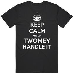 Keep Calm And Let Twomey Handle It Cool Name Parody Unisex Classic T Shirt