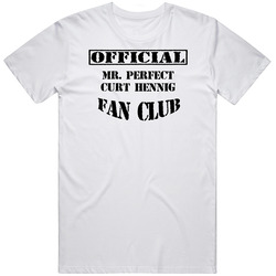 Offical Mr. Perfect Curt Hennig Fan Club Wwe Hall Of Fame Unisex Classic T Shirt