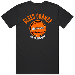 Bleed Orange Unisex Classic T Shirt