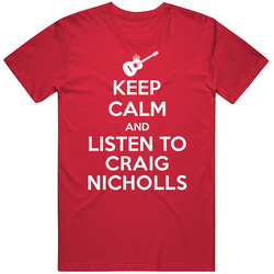 Keep Calm Listen To Craig Nicholls Legendary Guitarist Bass Guitar Player Fan Unisex Classic T Shirt