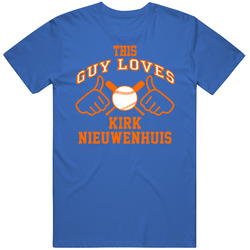 This Guy Loves Kirk Nieuwenhuis New York Baseball Player Classic Unisex Classic T Shirt