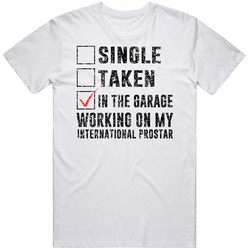 Single Taking Working On My International Prostar Car Distressed Cool Unisex Classic T Shirt
