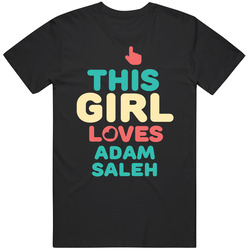 This Girl Loves Adam Saleh Hip Hop Retro Unisex Classic T Shirt