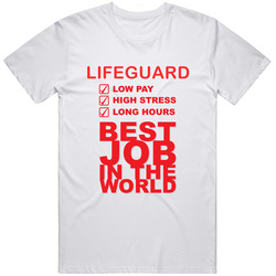 Lifeguard Best Job Ever Occupation Unisex Classic T Shirt