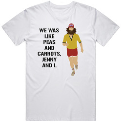Forrest Gump Forrest Running We Was Like Peas And Carrots Favorite Movie Quotes Unisex Classic T Shirt