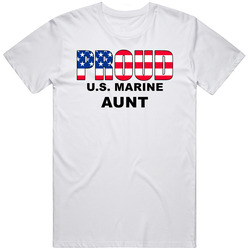 Proud U.s. Marine Aunt Unisex Classic T Shirt