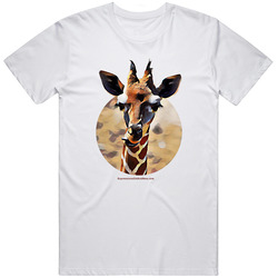 Giraffe - White Unisex Classic T Shirt