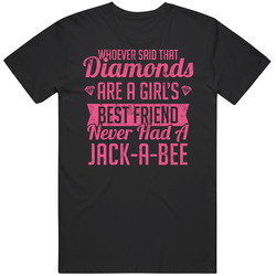 Jack-a-bee Is A Girl's Best Friend Funny Dog Owner Pet Lover Ladie's Unisex Classic T Shirt
