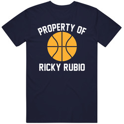 Ricky Rubio Property Of Utah Basketball Sports Athlete Unisex Classic T Shirt
