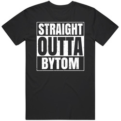 Straight Outta Bytom Poland Compton Parody Grunge City Unisex Classic T Shirt