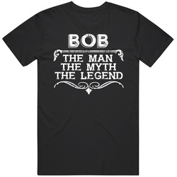 Bob Man Myth Legend Vintage Grunge Style Cool Name Unisex Classic T Shirt