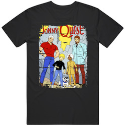 Jonny Quest Fan Tv Show Worn Look Gift Unisex Classic T Shirt