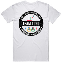 Team Togo Pyeongchang 2018 Winter Olympic Games Country Fan Unisex Classic T Shirt