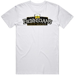 Bennigans Cool Popular Food Drink Restaurant Brand Logo Gift Unisex Classic T Shirt