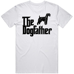 Kerry Blue Terrier Custom Dog Breed The Dogfather Unisex Classic T Shirt