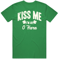 O'hara Kiss Me I'm An Last Name Irish Ireland St Patricks Day Unisex Classic T Shirt