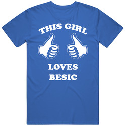 Muhamed Besic Bosnia Df This Girl Loves Football Soccer World Cup Unisex Classic T Shirt