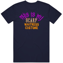 This Is My Scary Waitress Costume Funny Halloween Unisex Classic T Shirt