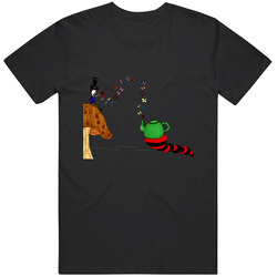 Havin A Tea - Adult Black Unisex Classic T Shirt