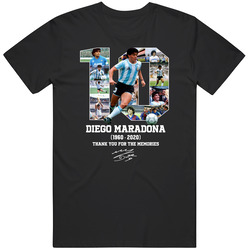 Diego Maradona Argentina Soccer Legend Futbol Fan Unisex Classic T Shirt