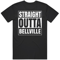 Straight Outta Bellville High School Funny Graduation Parody Unisex Classic T Shirt