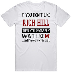 If You Don't Like Rich Hill Then You Won't Like Me Baltimore Baseball Fan Unisex Classic T Shirt