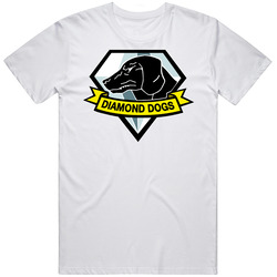 Diamond Dog Color White Unisex Classic T Shirt