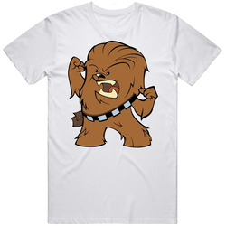 Wookie Jr, Cartoonish Design, Spaceship Star Wars Battle Unisex Classic T Shirt