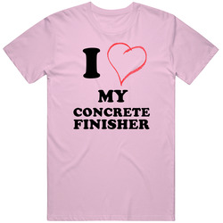 I Heart Love My Concrete Finisher Unisex Classic T Shirt