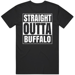 Straight Outta Buffalo High School Funny Graduation Parody Unisex Classic T Shirt