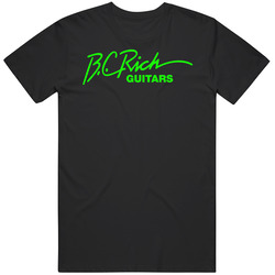 Lg Bc Rich Guitars Green Logo Unisex Classic T Shirt