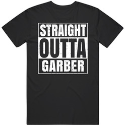 Straight Outta Garber High School Funny Graduation Parody Unisex Classic T Shirt