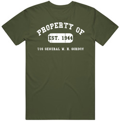 Property Of Uss General W. H. Gordon Established 1944 Us Navy Unisex Classic T Shirt