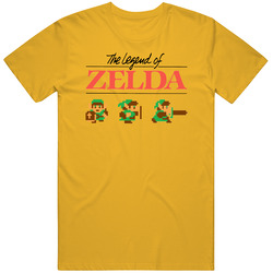 The Legend Of Zelda Classic Gold Unisex Classic T Shirt