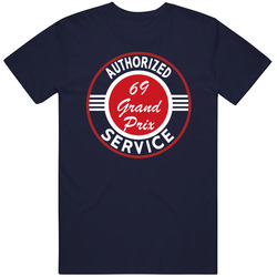 Authorized Service 1969 Grand Prix Dark Cargeek Unisex Classic T Shirt