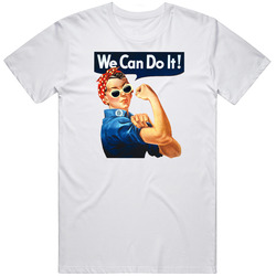 We Can Do It - White Unisex Cotton Classic T Shirt
