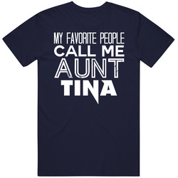 Favorite Aunt Tina Trendy Cool Name Unisex Cotton Classic T Shirt